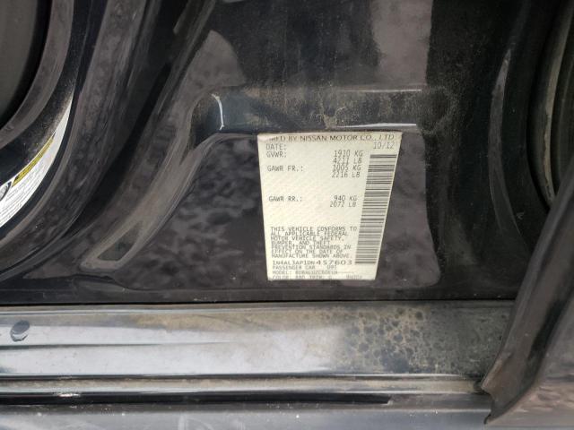 Photo 10 from auction – 2013 NISSAN ALTIMA 2.5 with VIN 1N4AL3AP1DN457603