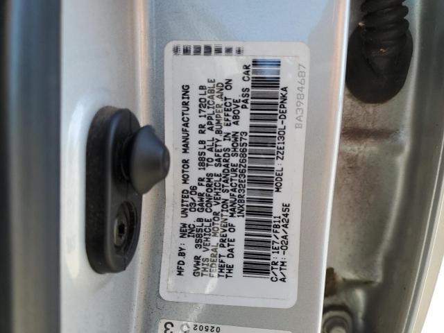 Photo 10 from auction – 2006 TOYOTA COROLLA CE with VIN 1NXBR32E36Z686573