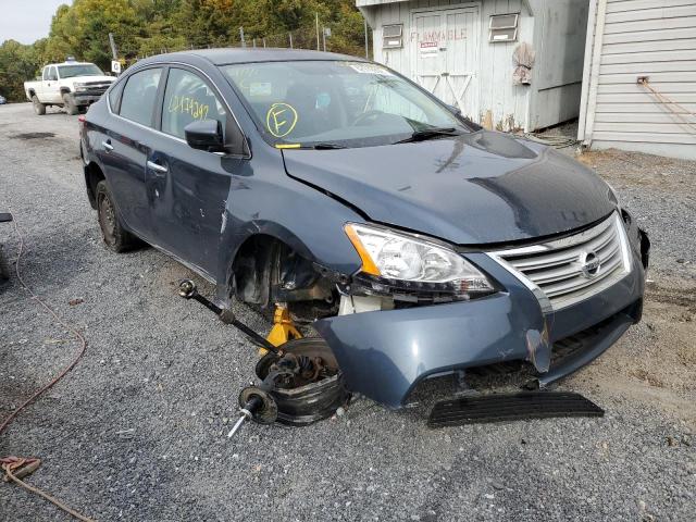 NISSAN SENTRA S 2013 with VIN 3N1AB7AP1DL619463 - Photo from auction