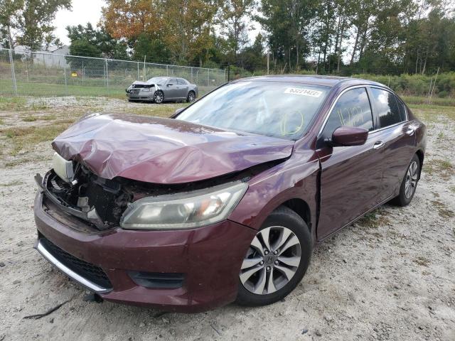 Photo 2 from auction – 2014 HONDA ACCORD LX with VIN 1HGCR2F30EA301693