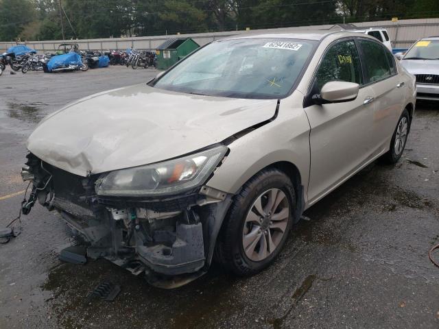 Photo 2 from auction – 2014 HONDA ACCORD LX with VIN 1HGCR2F30EA096781