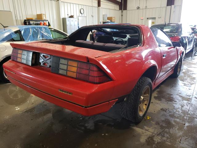 Photo 4 from auction – 1986 CHEVROLET CAMARO with VIN 1G1FP87F5GL141792