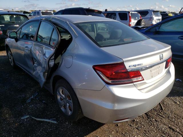 Photo 3 from auction – 2013 HONDA CIVIC LX with VIN 2HGFB2F58DH566980