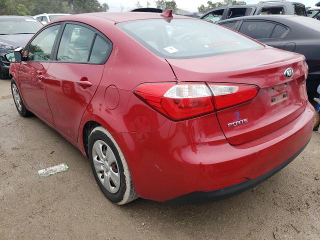 Photo 3 from auction – 2016 KIA FORTE LX with VIN KNAFX4A64G5537500