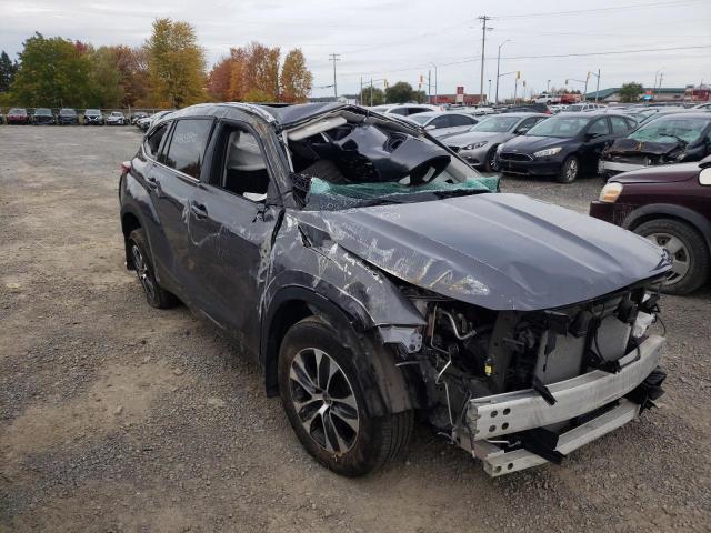 TOYOTA HIGHLANDER 2021 with VIN 5TDGZRBH8MS119588 - Photo from auction