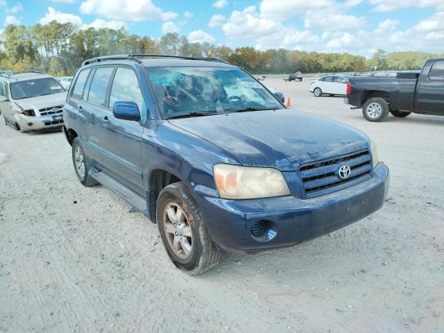TOYOTA HIGHLANDER 2005 with VIN JTEEP21A550131660 - Photo from auction