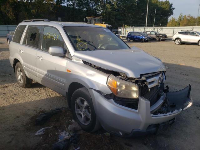 HONDA PILOT EXL 2008 with VIN 5FNYF28728B030533 - Photo from auction