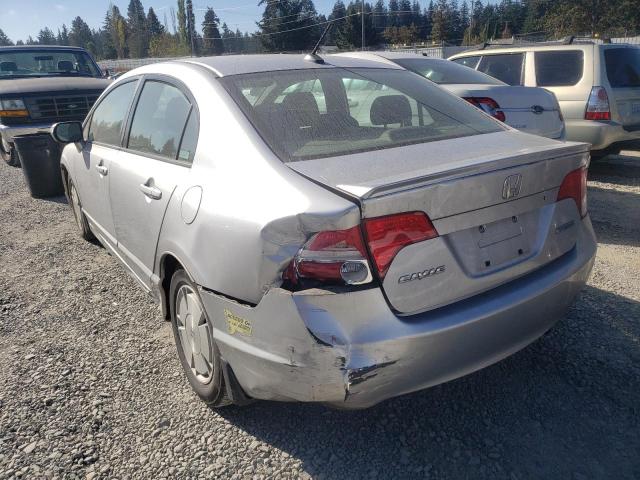 Photo 3 from auction – 2007 HONDA CIVIC HYBR with VIN JHMFA36267S004004