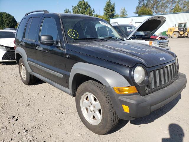 JEEP LIBERTY SP 2006 with VIN 1J4GL48K56W180367 - Photo from auction