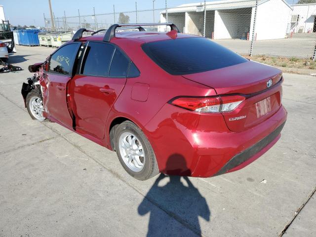 Photo 3 from auction – 2022 TOYOTA COROLLA LE with VIN JTDEAMDE9NJ049019
