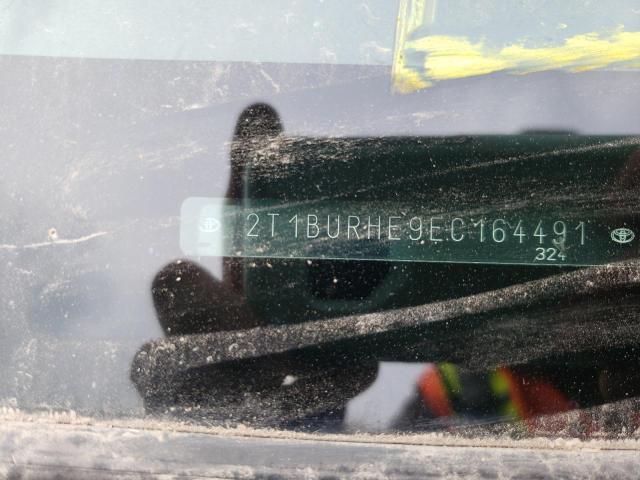 Photo 10 from auction – 2014 TOYOTA COROLLA L with VIN 2T1BURHE9EC164491