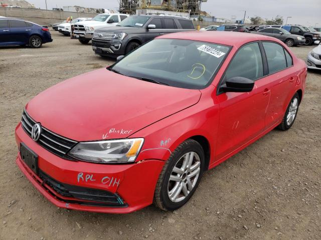 Photo 2 from auction – 2015 VOLKSWAGEN JETTA BASE with VIN 3VW2K7AJ7FM354555