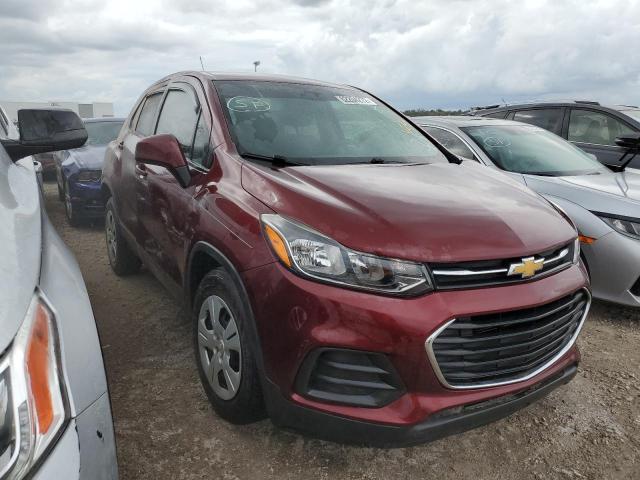 CHEVROLET TRAX LS 2017 with VIN 3GNCJKSB1HL201173 - Photo from auction