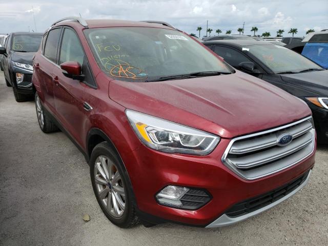 FORD ESCAPE TIT 2017 with VIN 1FMCU0JD7HUD24940 - Photo from auction
