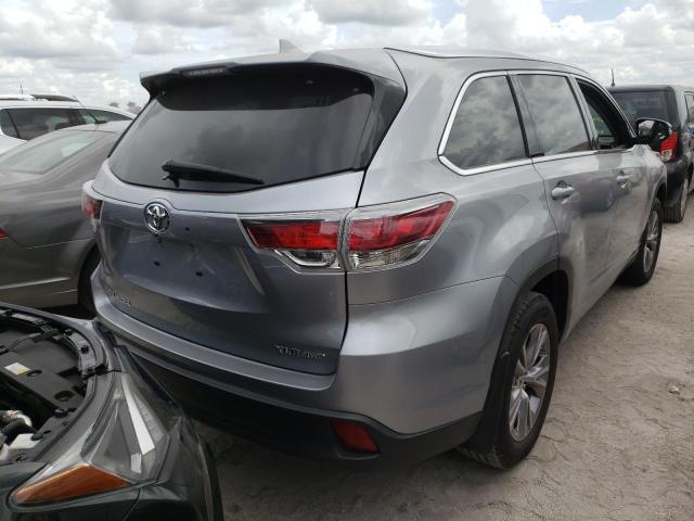 Photo 4 from auction – 2015 TOYOTA HIGHLANDER with VIN 5TDJKRFH1FS153802