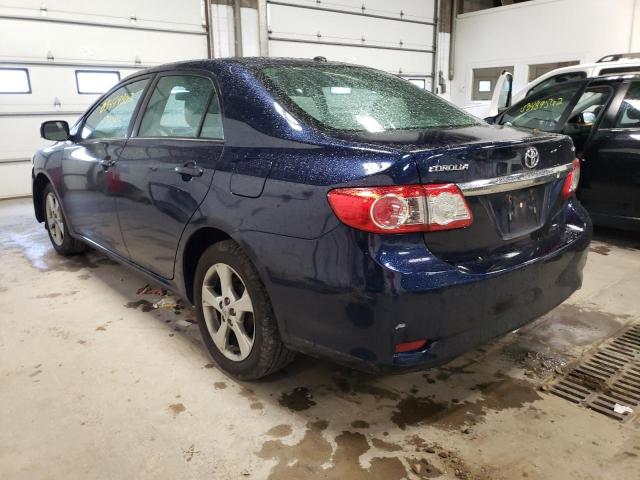 Photo 3 from auction – 2013 TOYOTA COROLLA BA with VIN 2T1BU4EE4DC087356
