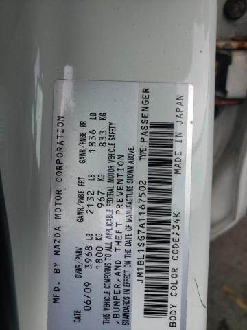 Photo 10 from auction – 2010 MAZDA 3 I with VIN JM1BL1SG7A1167502