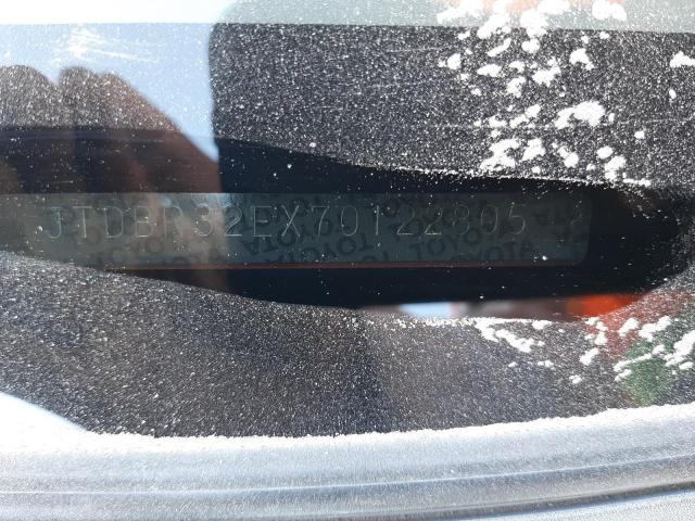 Photo 10 from auction – 2007 TOYOTA COROLLA CE with VIN JTDBR32EX70122805