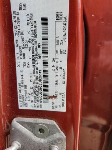 Photo 10 from auction – 2014 FORD ESCAPE SE with VIN 1FMCU0G90EUB26019