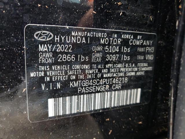Photo 10 from auction – 2023 GENESIS G80 BASE with VIN KMTGB4SC4PU146218