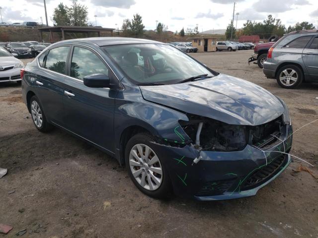 NISSAN SENTRA S 2016 with VIN 3N1AB7AP0GL681764 - Photo from auction