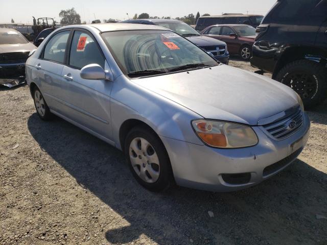 KIA SPECTRA EX 2007 with VIN KNAFE122075487890 - Photo from auction