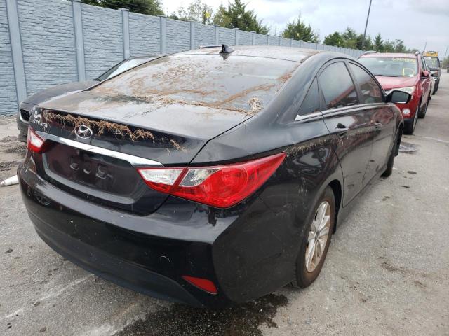 Photo 4 from auction – 2014 HYUNDAI SONATA GLS with VIN 5NPEB4AC3EH860047