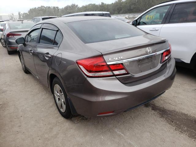 Photo 3 from auction – 2015 HONDA CIVIC LX with VIN 19XFB2F59FE045893