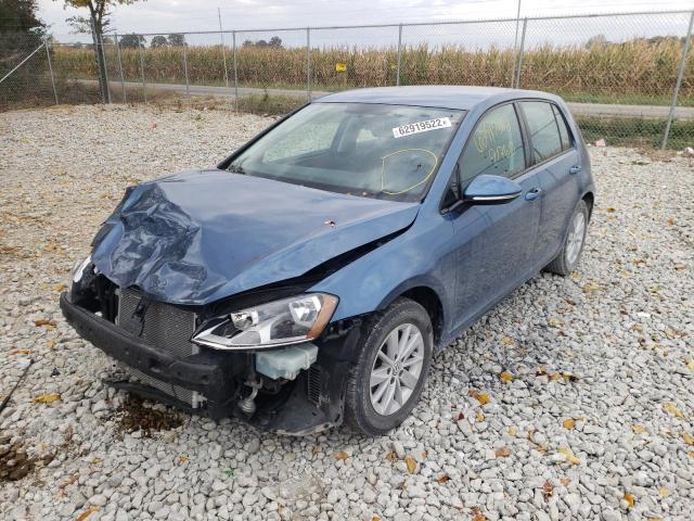 Photo 2 from auction – 2016 VOLKSWAGEN GOLF S/SE with VIN 3VW217AU0GM045993