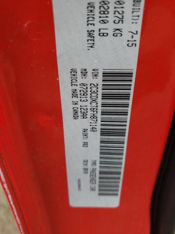 Zdjęcie 10 z aukcji – 2015 DODGE CHARGER R/ z VIN 2C3CDXCT6FH871140