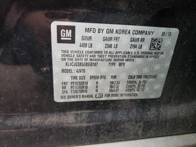 Photo 10 from auction – 2014 BUICK ENCORE with VIN KL4CJGSB5EB550107
