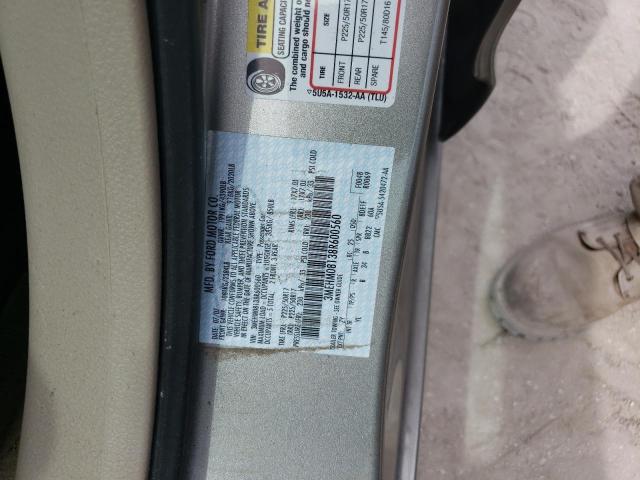 Photo 10 from auction – 2008 MERCURY MILAN PREM with VIN 3MEHM08138R600560