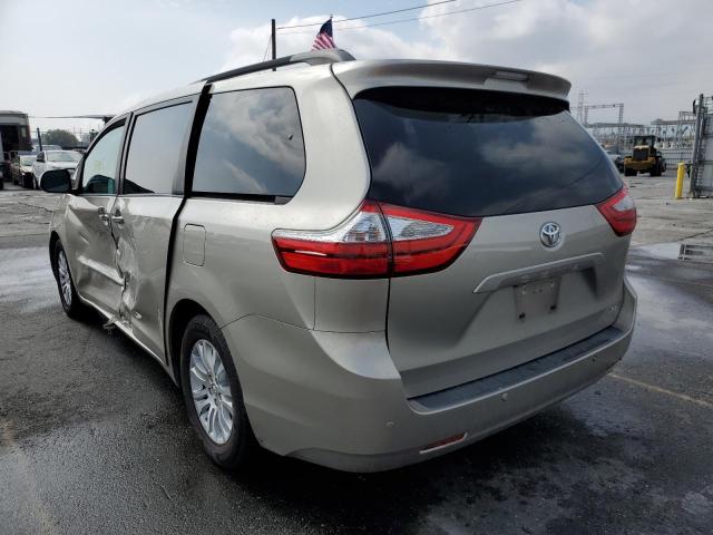 Photo 3 from auction – 2015 TOYOTA SIENNA XLE with VIN 5TDYK3DC5FS664321