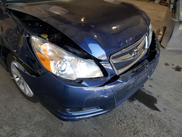 Photo 9 from auction – 2010 SUBARU LEGACY 2.5 with VIN 4S3BMBG6XA3216876