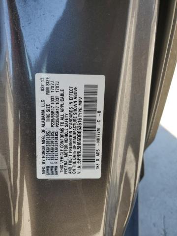 Photo 10 from auction – 2013 HONDA ODYSSEY EX with VIN 5FNRL5H66DB063616