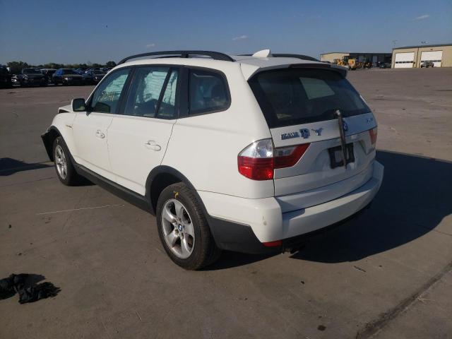 Photo 3 from auction – 2007 BMW X3 3.0SI with VIN WBXPC93497WF09493
