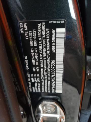 Photo 10 from auction – 2020 PORSCHE MACAN S with VIN WP1AB2A57LLB37586