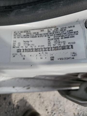 Photo 10 from auction – 2015 FORD FIESTA SE with VIN 3FADP4BJ7FM101736