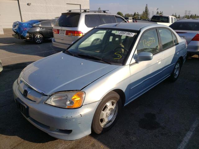 Photo 2 from auction – 2003 HONDA CIVIC HYBR with VIN JHMES96623S001707