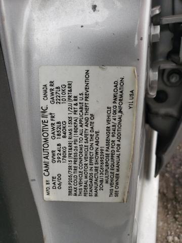 Photo 10 from auction – 2000 CHEVROLET TRACKER with VIN 2CNBJ13C6Y6953991
