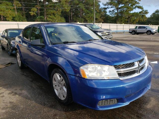 DODGE AVENGER SE 2014 مع رقم تعريف المركبة 1C3CDZAB9EN130167 - صورة من المزاد