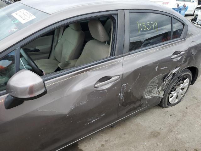 Photo 9 from auction – 2012 HONDA CIVIC LX with VIN 19XFB2F50CE013572