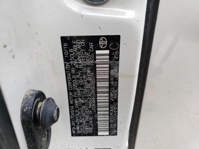 Photo 10 from auction – 2017 TOYOTA PRIUS with VIN JTDKARFU7H3036279