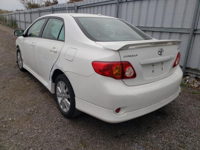 Photo 3 from auction – 2009 TOYOTA COROLLA BA with VIN 2T1BU40E89C062023