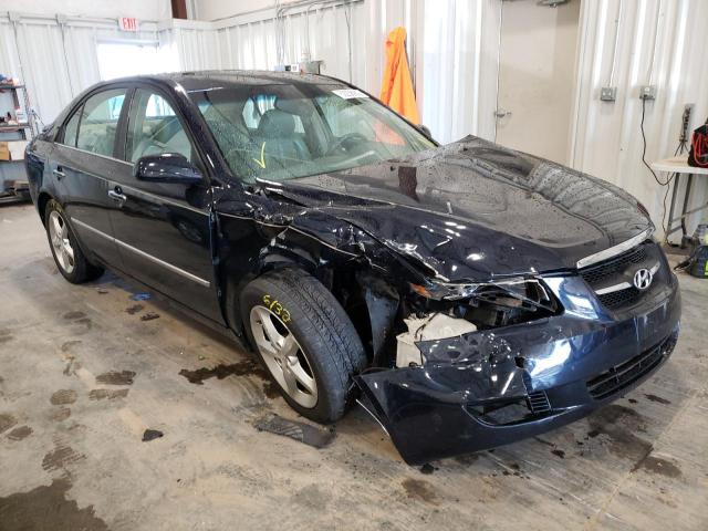 HYUNDAI SONATA SE 2008 with VIN 5NPEU46F58H363244 - Photo from auction