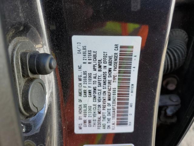 Photo 10 from auction – 2013 ACURA TL TECH with VIN 19UUA8F53DA016985