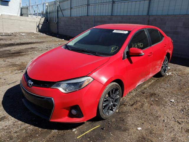Photo 2 from auction – 2016 TOYOTA COROLLA L with VIN 2T1BURHE1GC593773