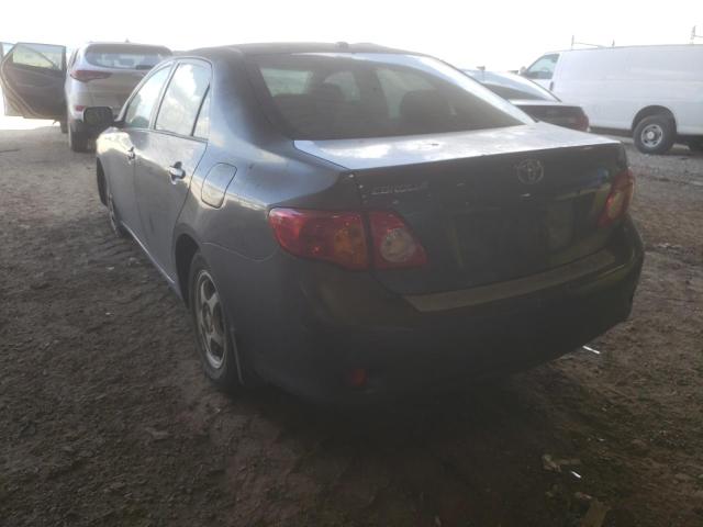 Photo 3 from auction – 2009 TOYOTA COROLLA BA with VIN JTDBL40E499023065