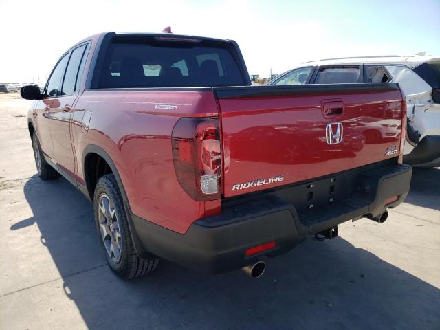 Photo 3 from auction – 2021 HONDA RIDGELINE with VIN 5FPYK3F14MB020989