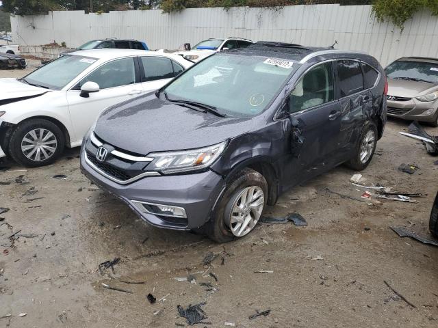 Photo 2 from auction – 2016 HONDA CR-V EXL with VIN 2HKRM3H76GH536575